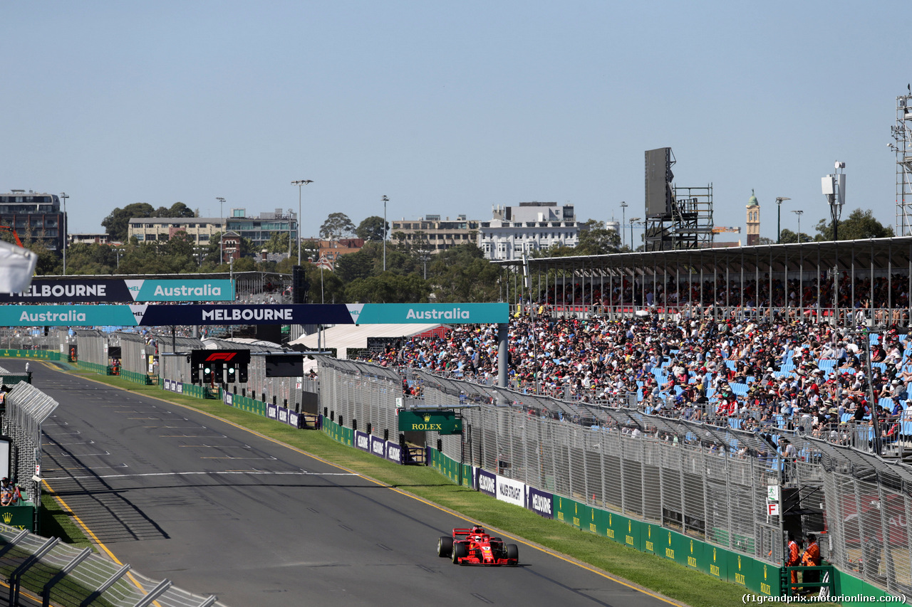 GP AUSTRALIA, 23.03.2018 - Prove Libere 1, Sebastian Vettel (GER) Ferrari SF71H