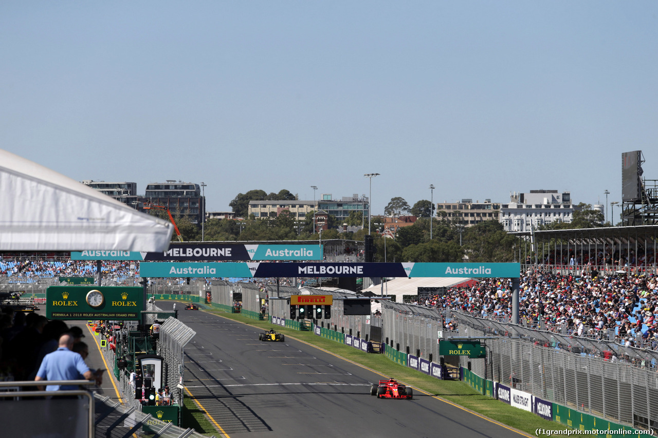 GP AUSTRALIA, 23.03.2018 - Prove Libere 1, Sebastian Vettel (GER) Ferrari SF71H