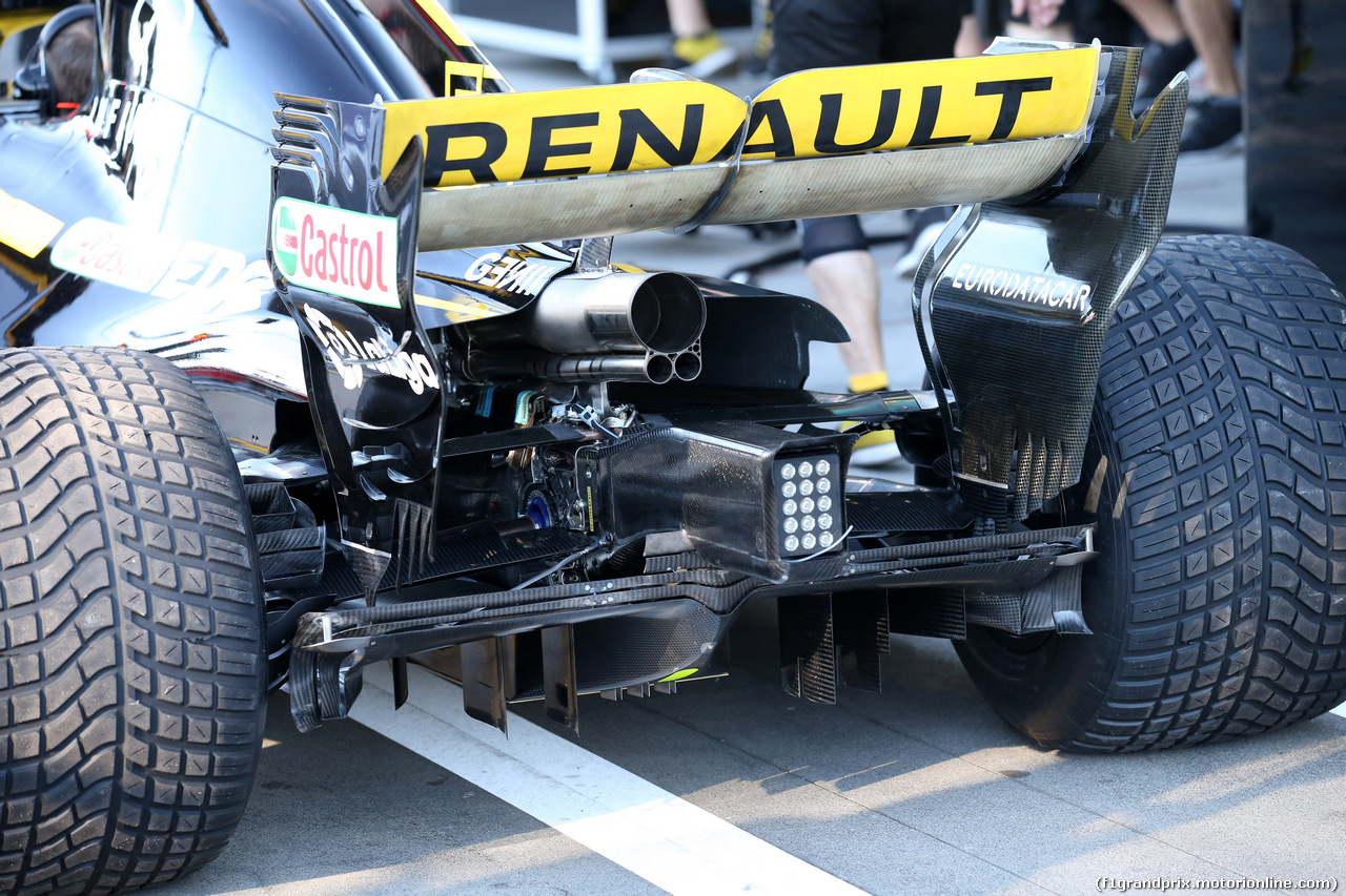 GP AUSTRALIA, 23.03.2018 - Prove Libere 1, Renault Sport F1 Team RS18, detail