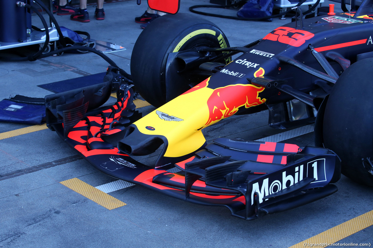 GP AUSTRALIA, 23.03.2018 - Prove Libere 1, Red Bull Racing RB14, detail