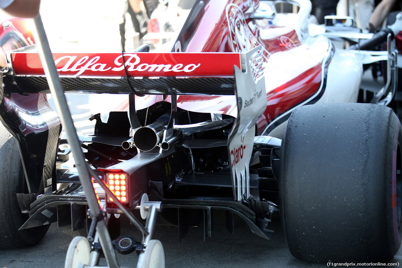 GP AUSTRALIA, 23.03.2018 - Prove Libere 1, Sauber C37