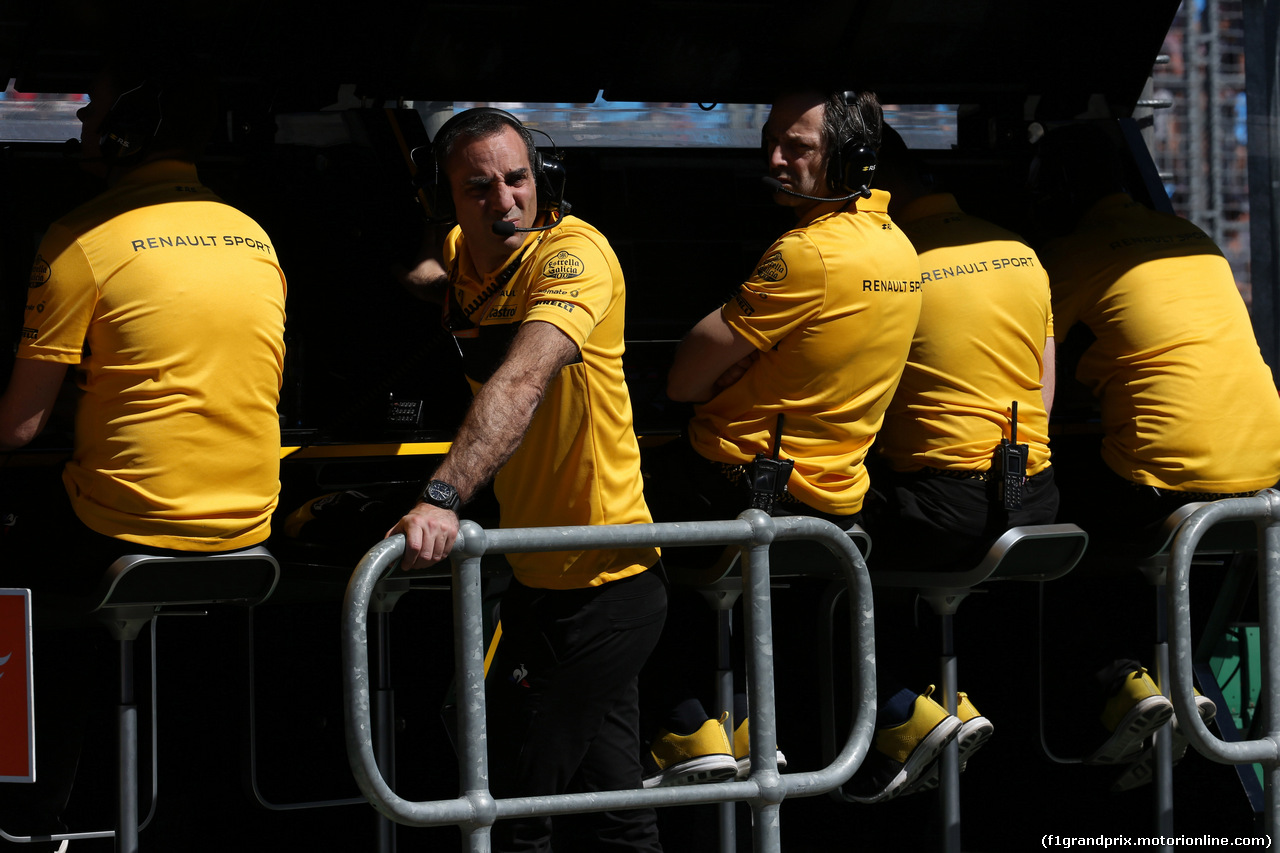 GP AUSTRALIA, 23.03.2018 - Prove Libere 1, Cyril Abiteboul (FRA) Renault Sport F1 Managing Director