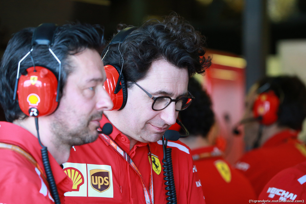 GP AUSTRALIA, 23.03.2018 - Prove Libere 1, Mattia Binotto (ITA) Chief Technical Officer, Ferrari