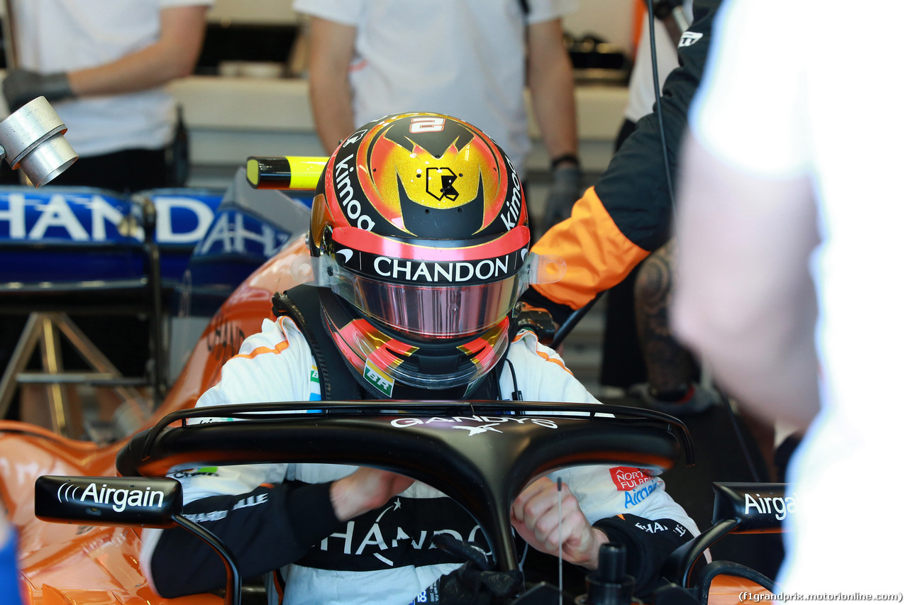 GP AUSTRALIA, 23.03.2018 - Prove Libere 1, Stoffel Vandoorne (BEL) McLaren MCL33