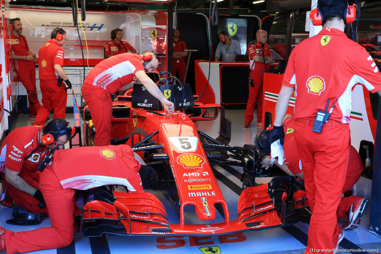 GP AUSTRALIA, 23.03.2018 - Prove Libere 1, Sebastian Vettel (GER) Ferrari SF71H