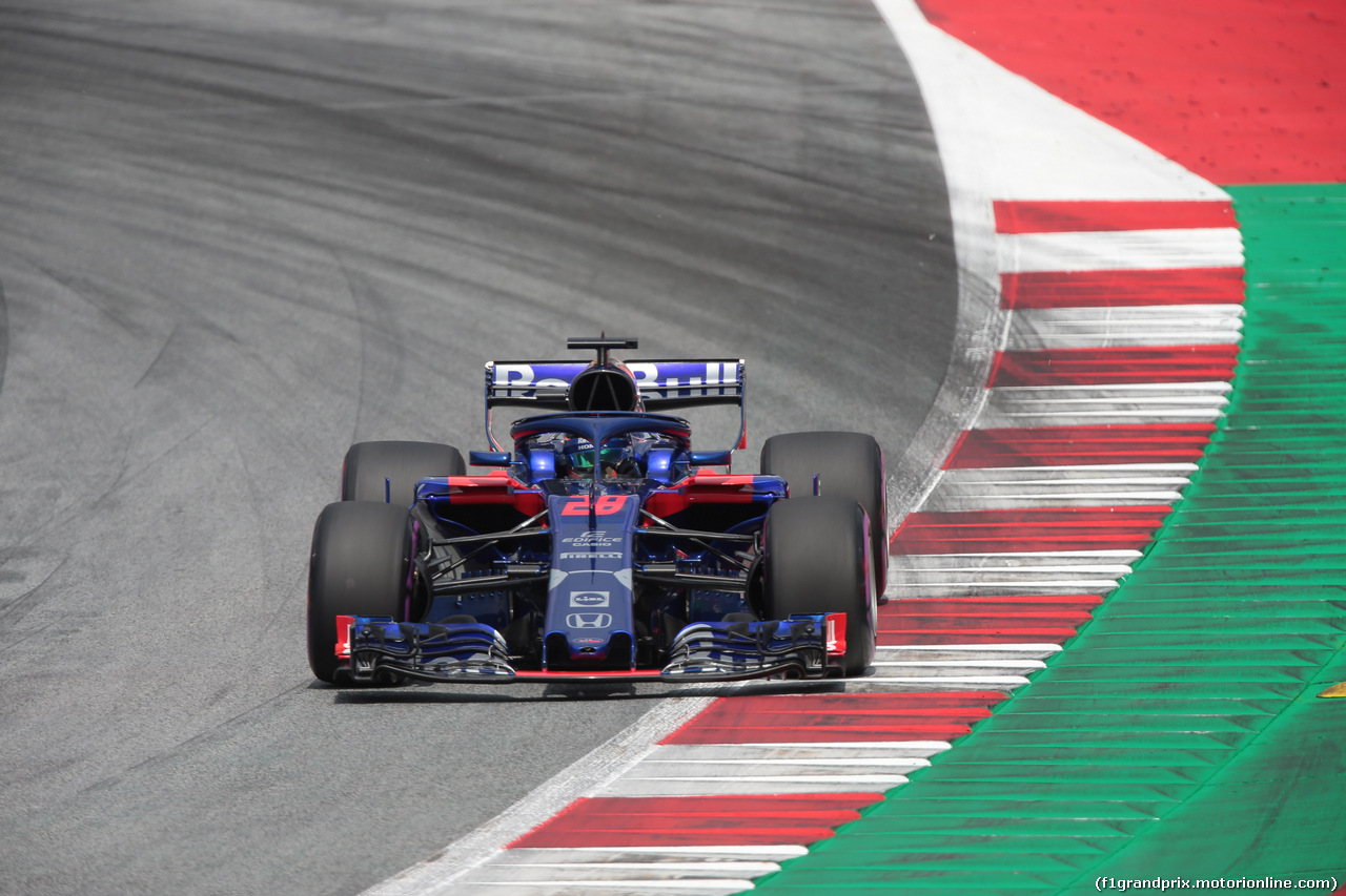 GP AUSTRIA, 30.06.2018- Qualifiche, Brendon Hartley (FRA) Scuderia Toro Rosso STR13