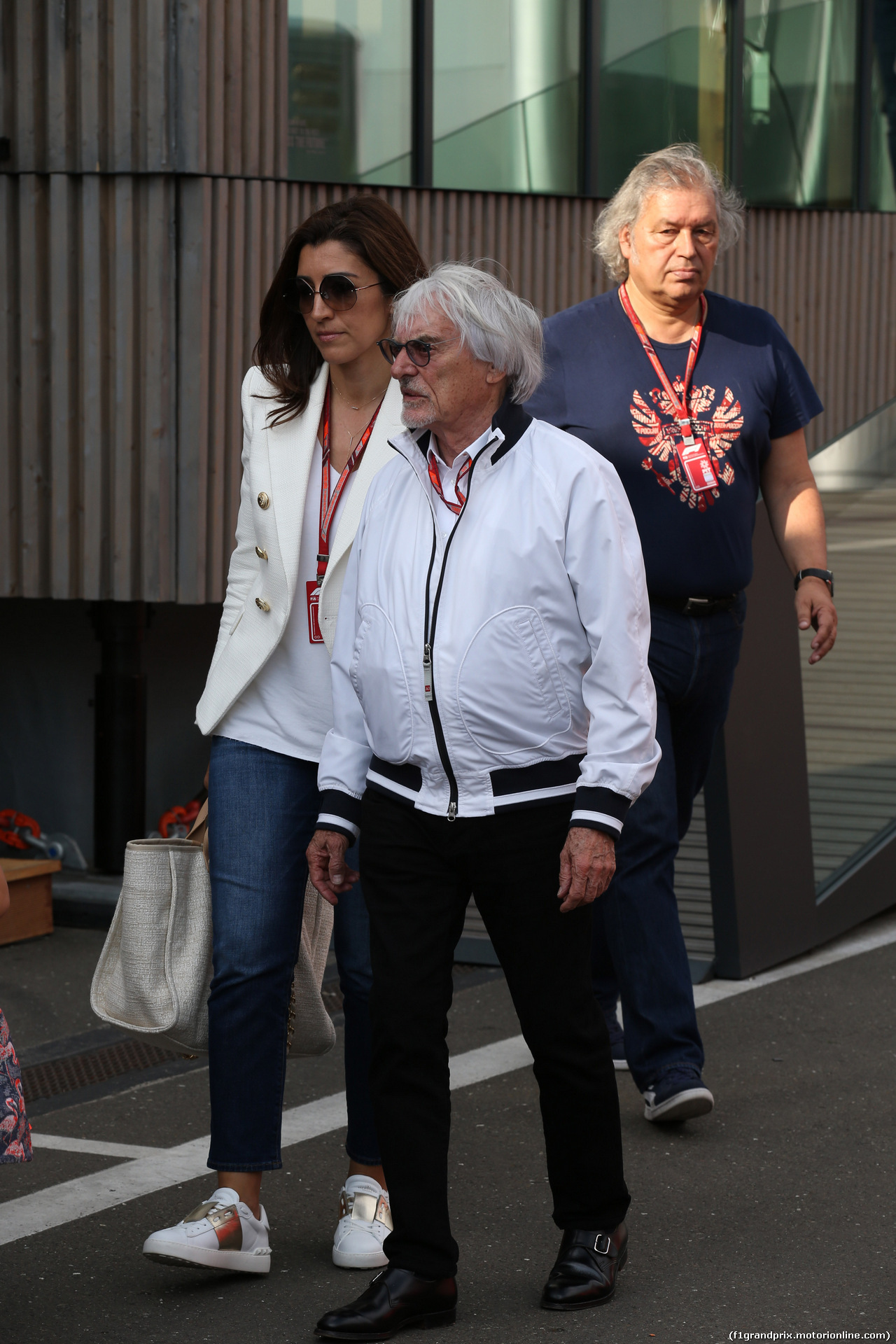 GP AUSTRIA, 30.06.2018- Bernie Ecclestone (GBR) with Fabiana Flosi (BRA)