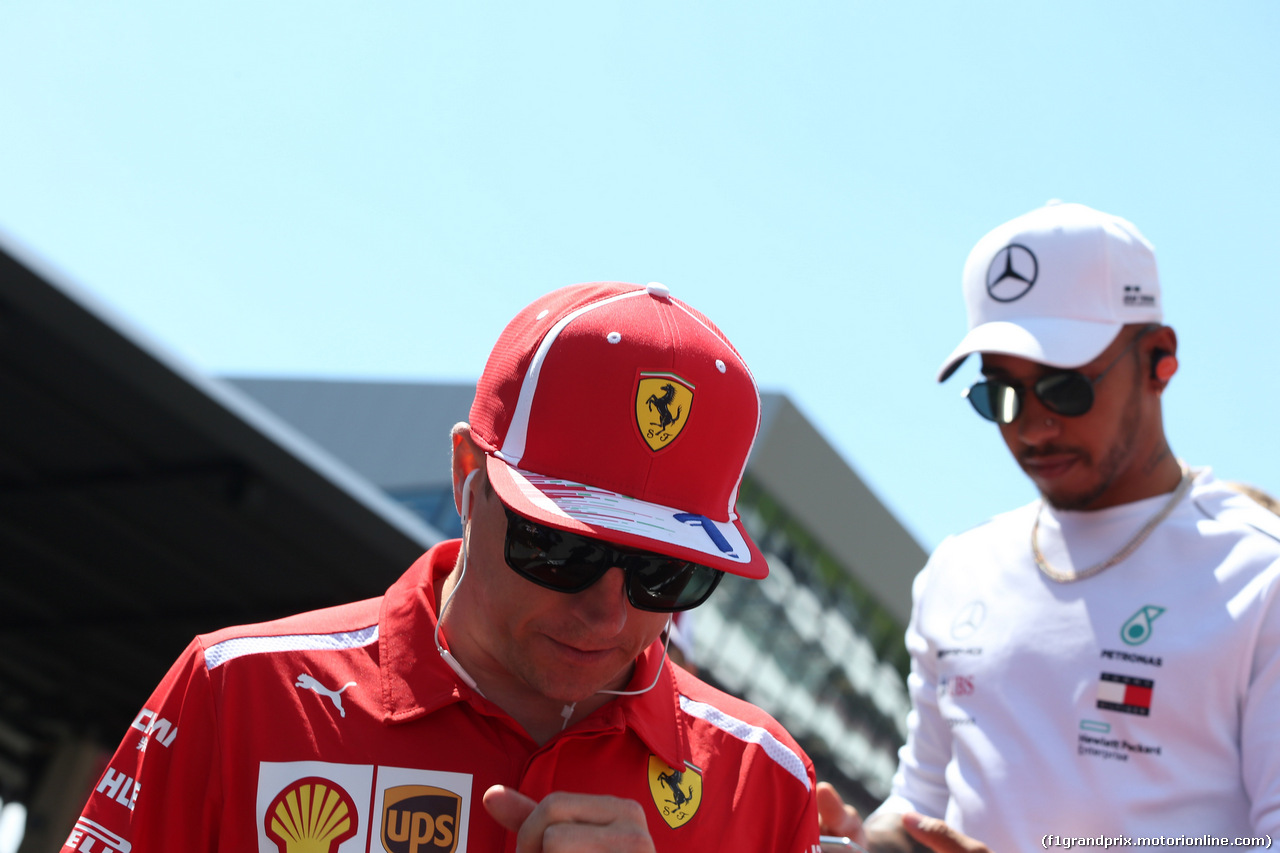 GP AUSTRIA, 01.07.2018- Kimi Raikkonen (FIN) Ferrari SF71H