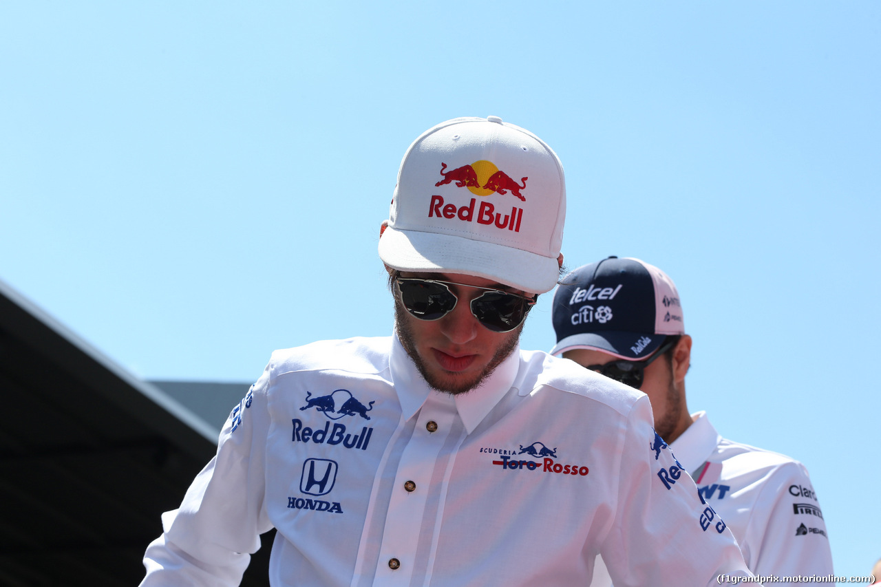 GP AUSTRIA, 01.07.2018- Pierre Gasly (FRA) Scuderia Toro Rosso STR13