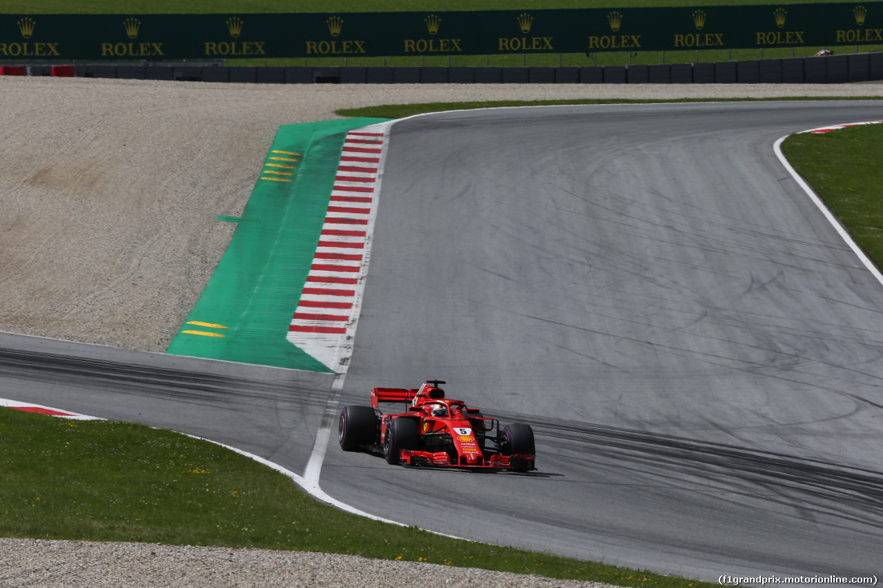 GP AUSTRIA, 01.07.2018- race, Sebastian Vettel (GER) Ferrari SF71H