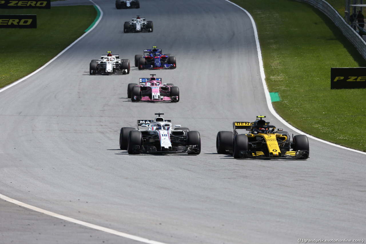 GP AUSTRIA, 01.07.2018- race, Carlos Sainz Jr (ESP) Renault Sport F1 Team RS18