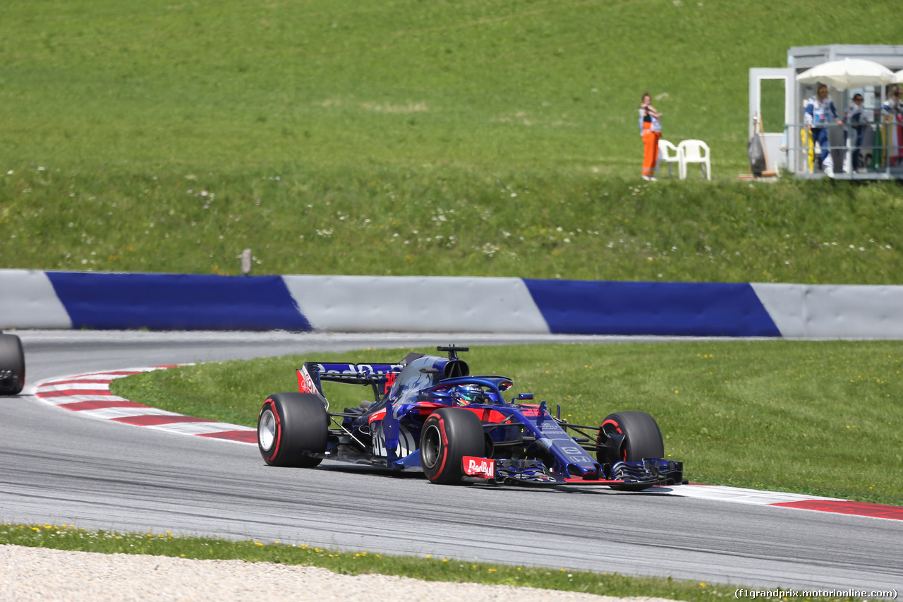 GP AUSTRIA, 01.07.2018- race, Brendon Hartley (FRA) Scuderia Toro Rosso STR13