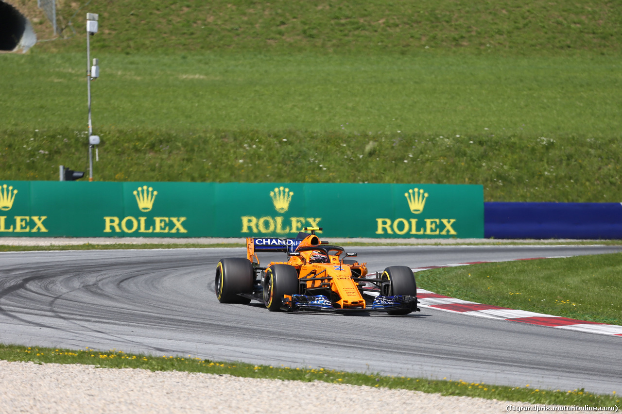 GP AUSTRIA, 01.07.2018- race, Stoffel Vandoorne (BEL) McLaren MCL33
