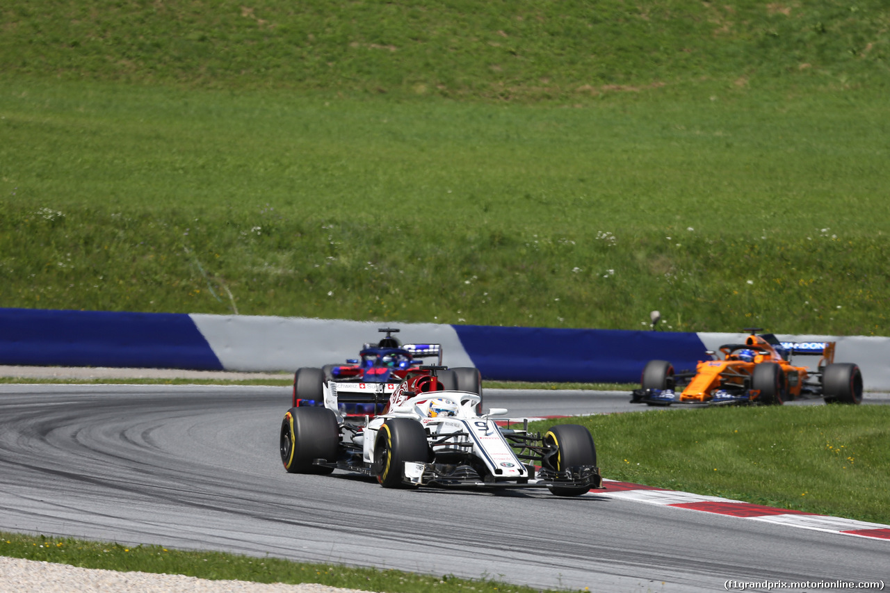 GP AUSTRIA, 01.07.2018- race, Marcus Ericsson (SUE) Alfa Romeo Sauber C37