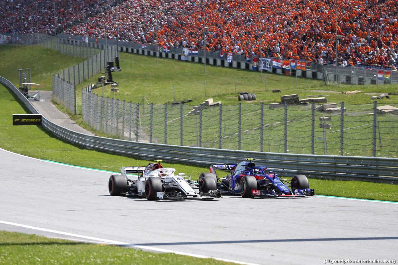 GP AUSTRIA, 01.07.2018- race, Charles Leclerc (GER) Alfa Romeo Sauber C37