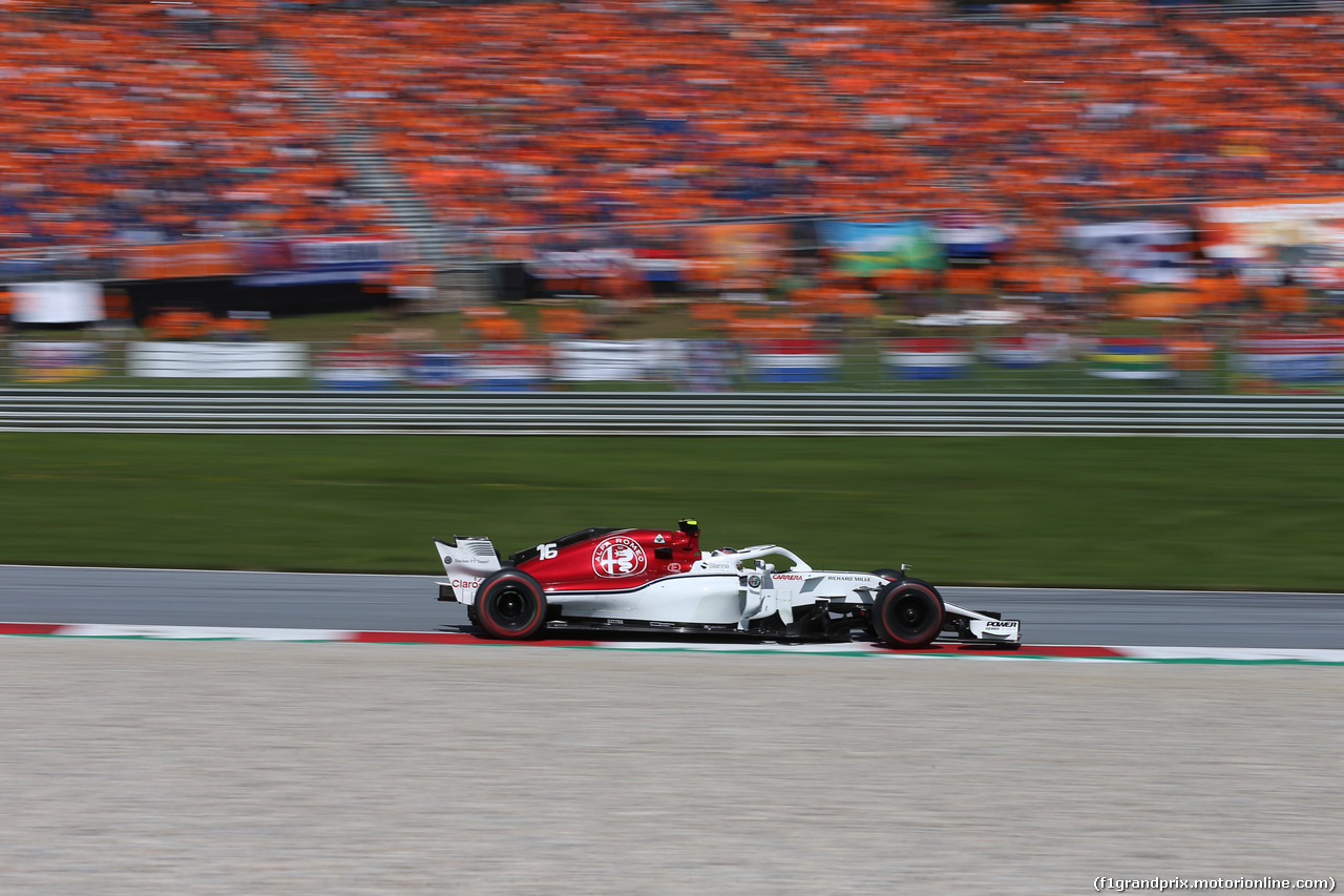GP AUSTRIA, 01.07.2018- race, Charles Leclerc (GER) Alfa Romeo Sauber C37