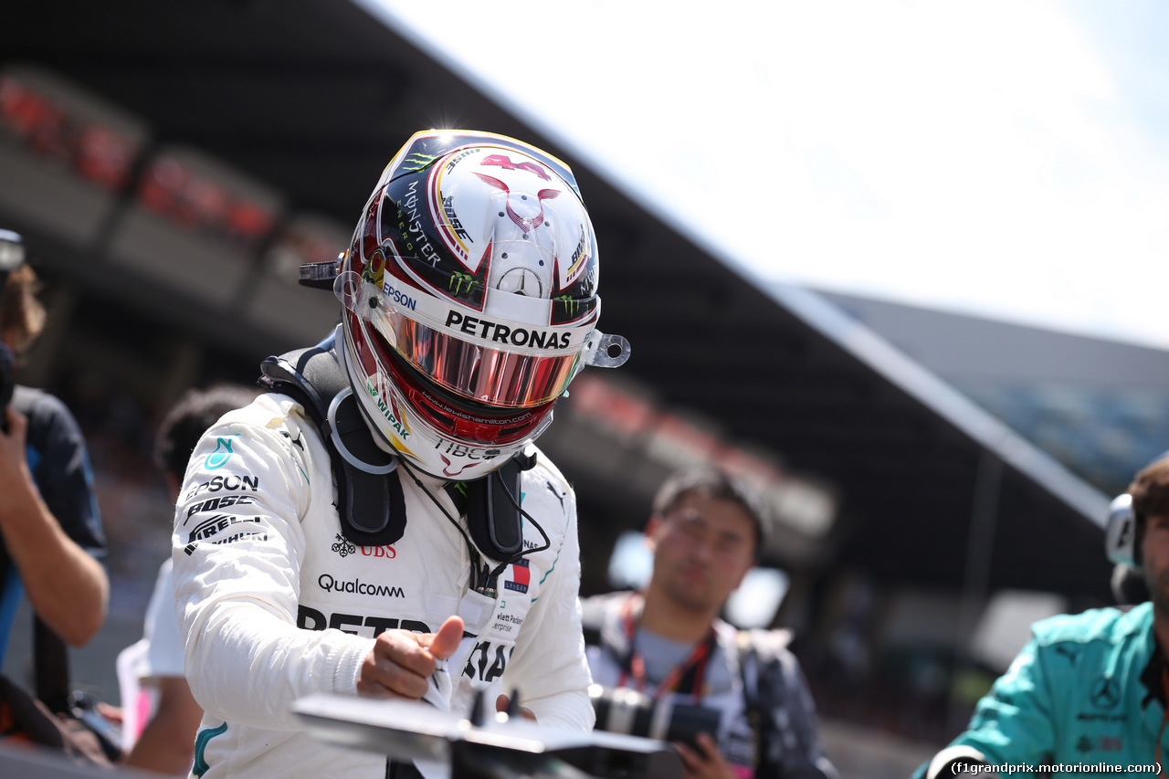 GP AUSTRIA, 01.07.2018- Lewis Hamilton (GBR) Mercedes AMG F1 W09