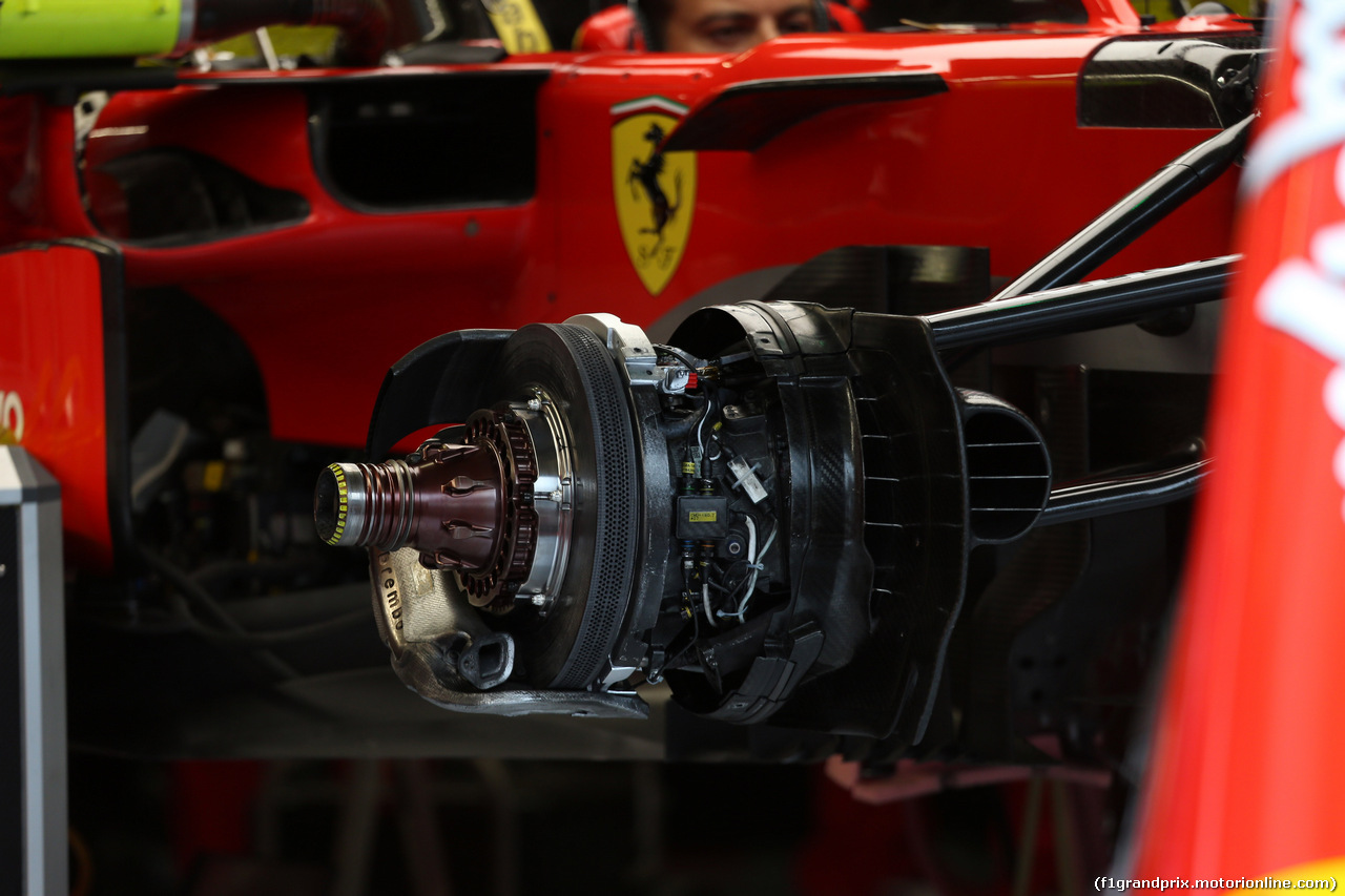 GP AUSTRIA, 28.06.2018- Ferrari SF71H Tech Detail