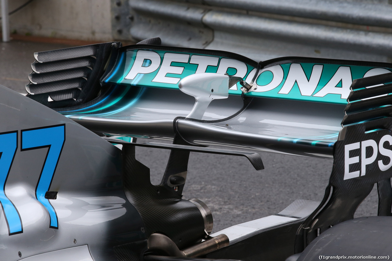GP AUSTRIA, 28.06.2018- Mercedes AMG F1 W09 Tech Detail Rear Wing