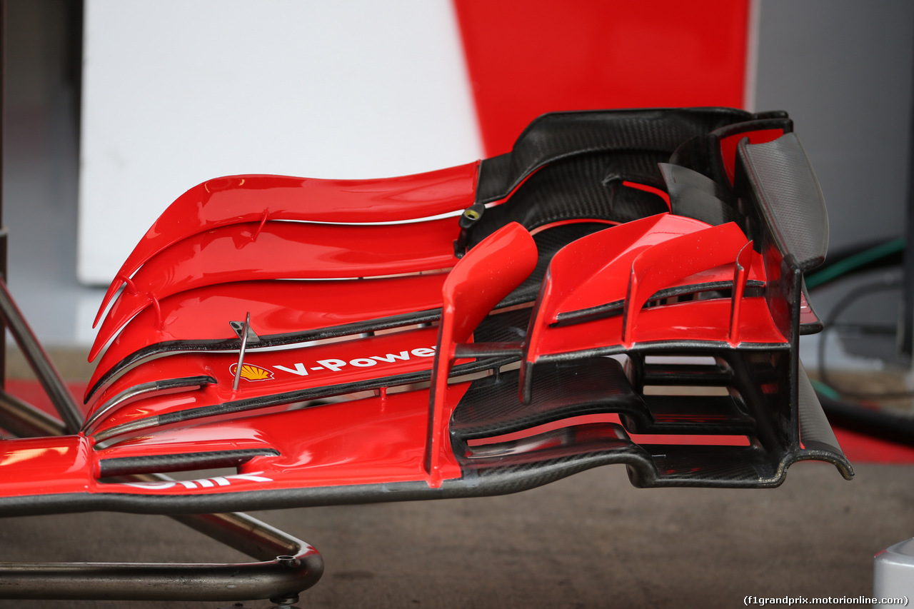 GP AUSTRIA, 28.06.2018- Ferrari SF71H Frontal Wing