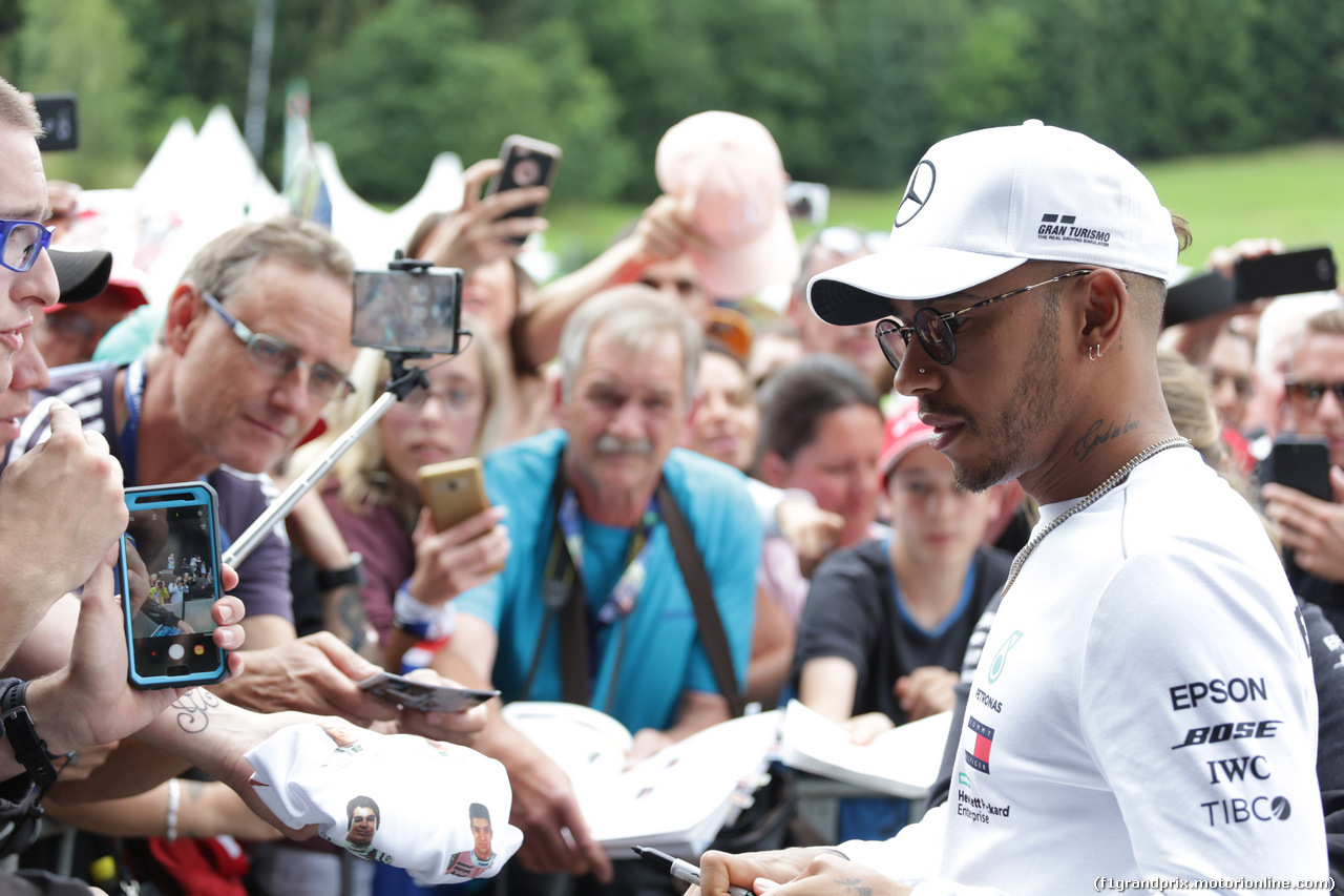GP AUSTRIA, 28.06.2018- Lewis Hamilton (GBR) Mercedes AMG F1 W09
