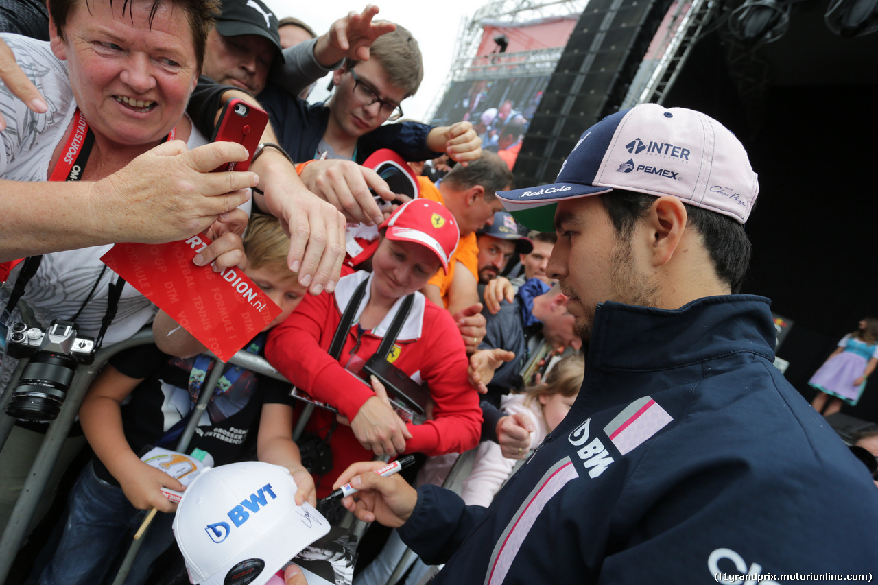 GP AUSTRIA, 28.06.2018- Sergio Perez (MEX) Sahara Force India F1 VJM11
