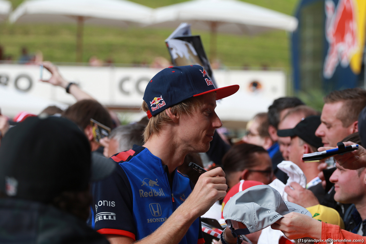 GP AUSTRIA, 28.06.2018- Brendon Hartley (FRA) Scuderia Toro Rosso STR13