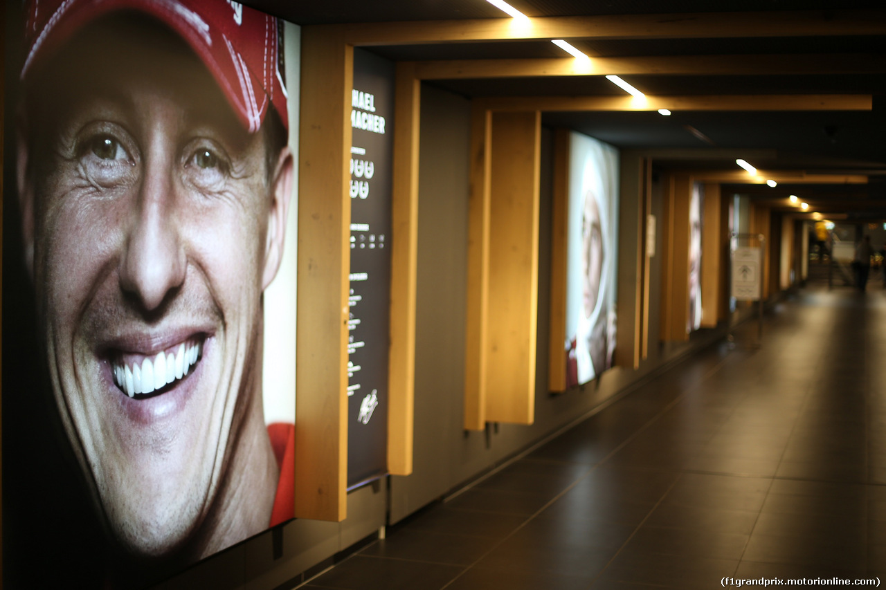 GP AUSTRIA, 28.06.2018- Portrait of Michale Schumacher (GER) in the main bulding