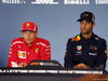 GP AUSTRIA, 28.06.2018- Giovedi' Official Fia press conference, Kimi Raikkonen (FIN) Ferrari SF71H e Daniel Ricciardo (AUS) Red Bull Racing RB14