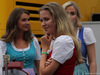 GP AUSTRIA, 28.06.2018- Ragazzas in the paddock in Typical Tyrolean dress