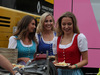 GP AUSTRIA, 28.06.2018- Ragazzas in the paddock in Typical Tyrolean dress