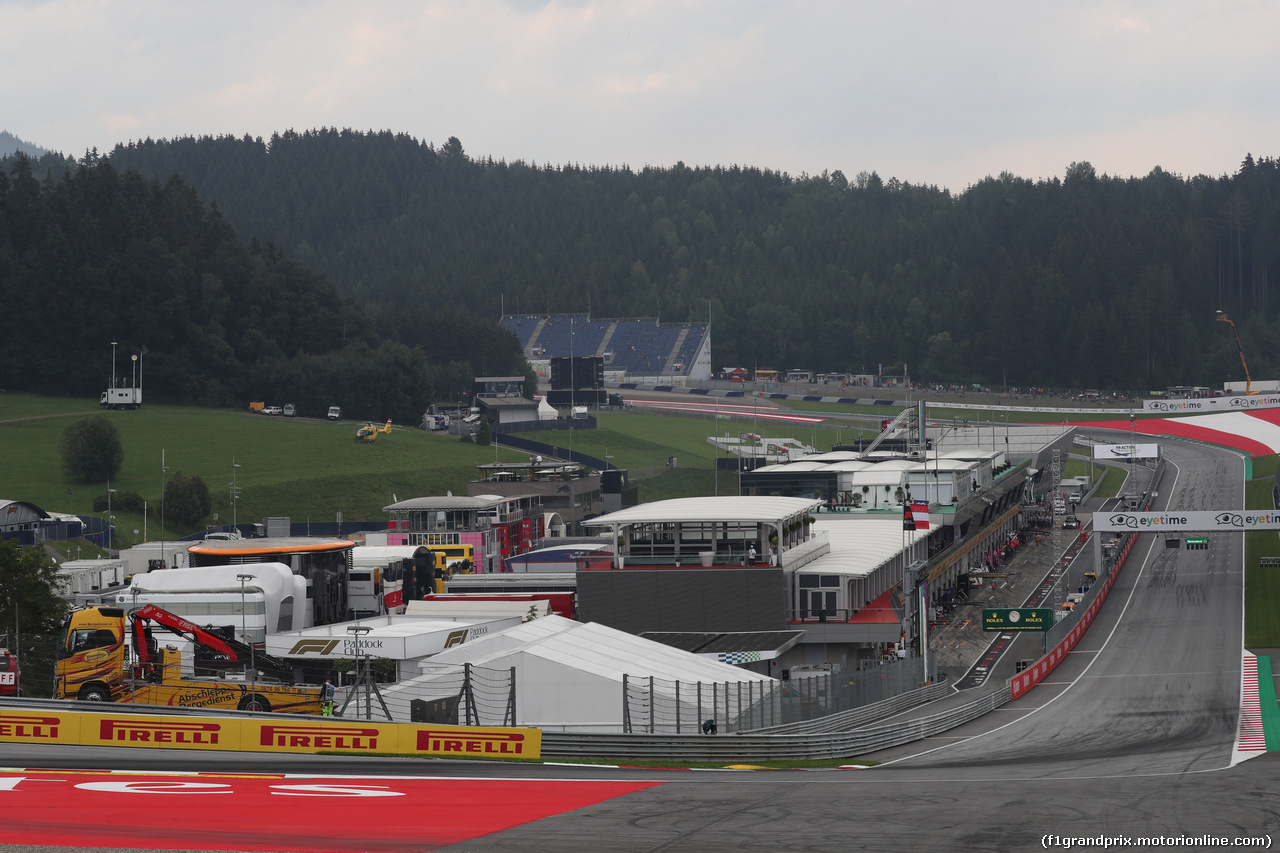 GP AUSTRIA, 30.06.2018- Atmosphere;  track; F1; Formula One