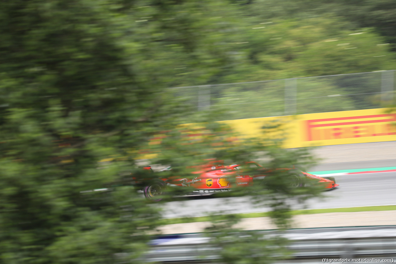 GP AUSTRIA, 30.06.2018- Prove Libere 3, Sebastian Vettel (GER) Ferrari SF71H