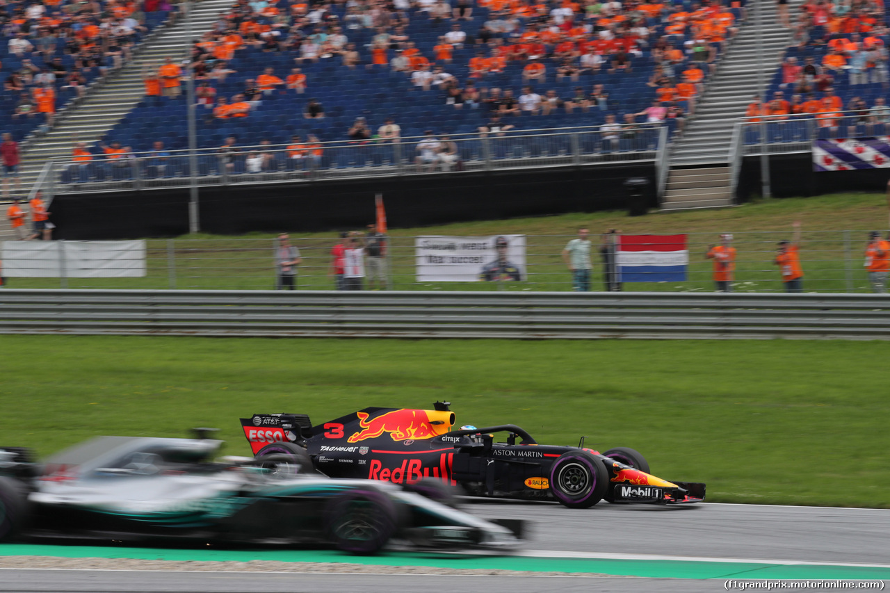 GP AUSTRIA, 30.06.2018- Prove Libere 3, Daniel Ricciardo (AUS) Red Bull Racing RB14