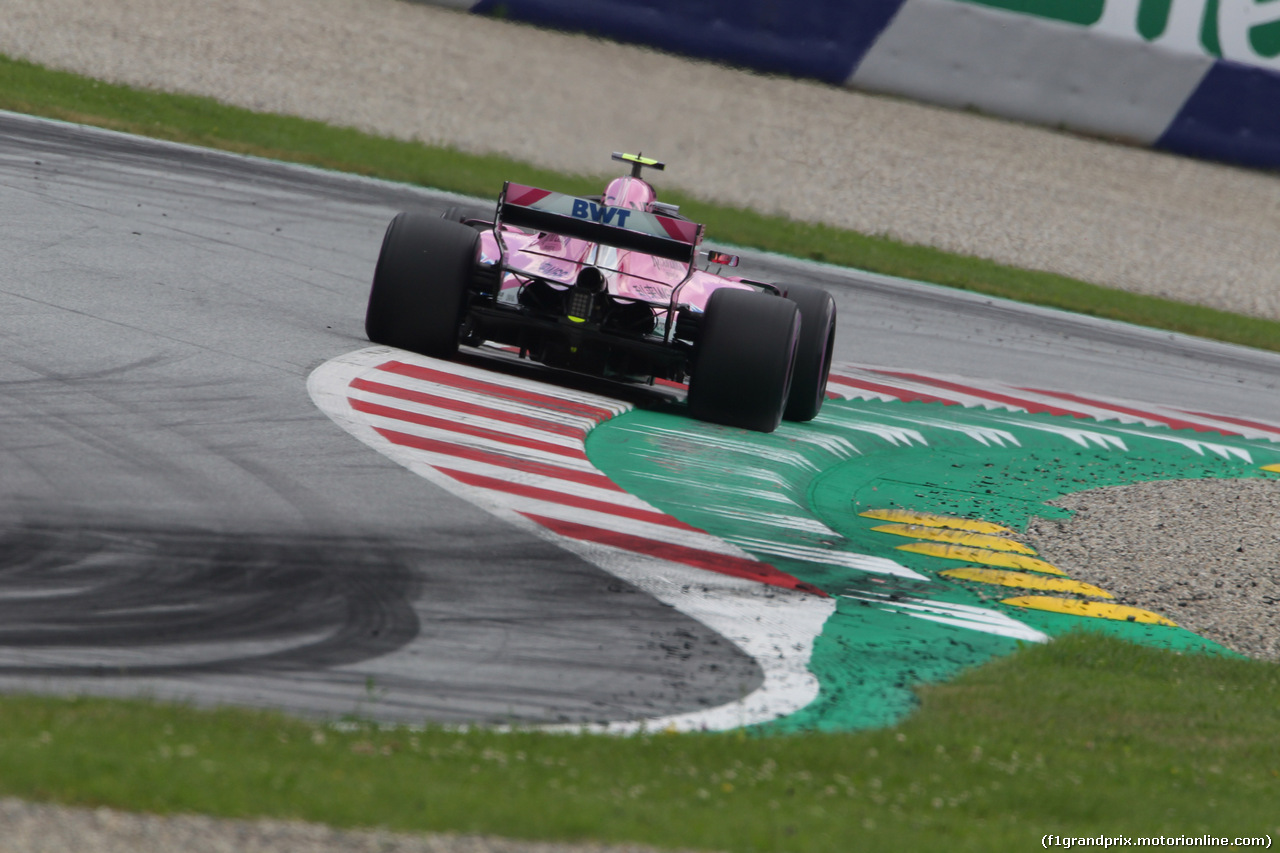 GP AUSTRIA, 30.06.2018- Prove Libere 3, Esteban Ocon (FRA) Sahara Force India F1 VJM11