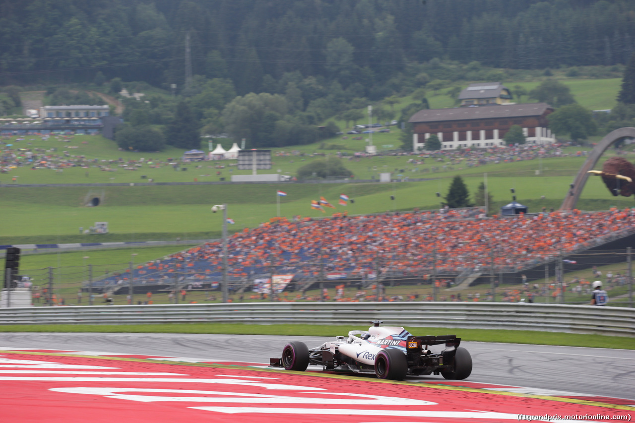 GP AUSTRIA, 30.06.2018- Prove Libere 3, Lance Stroll (CDN) Williams FW41