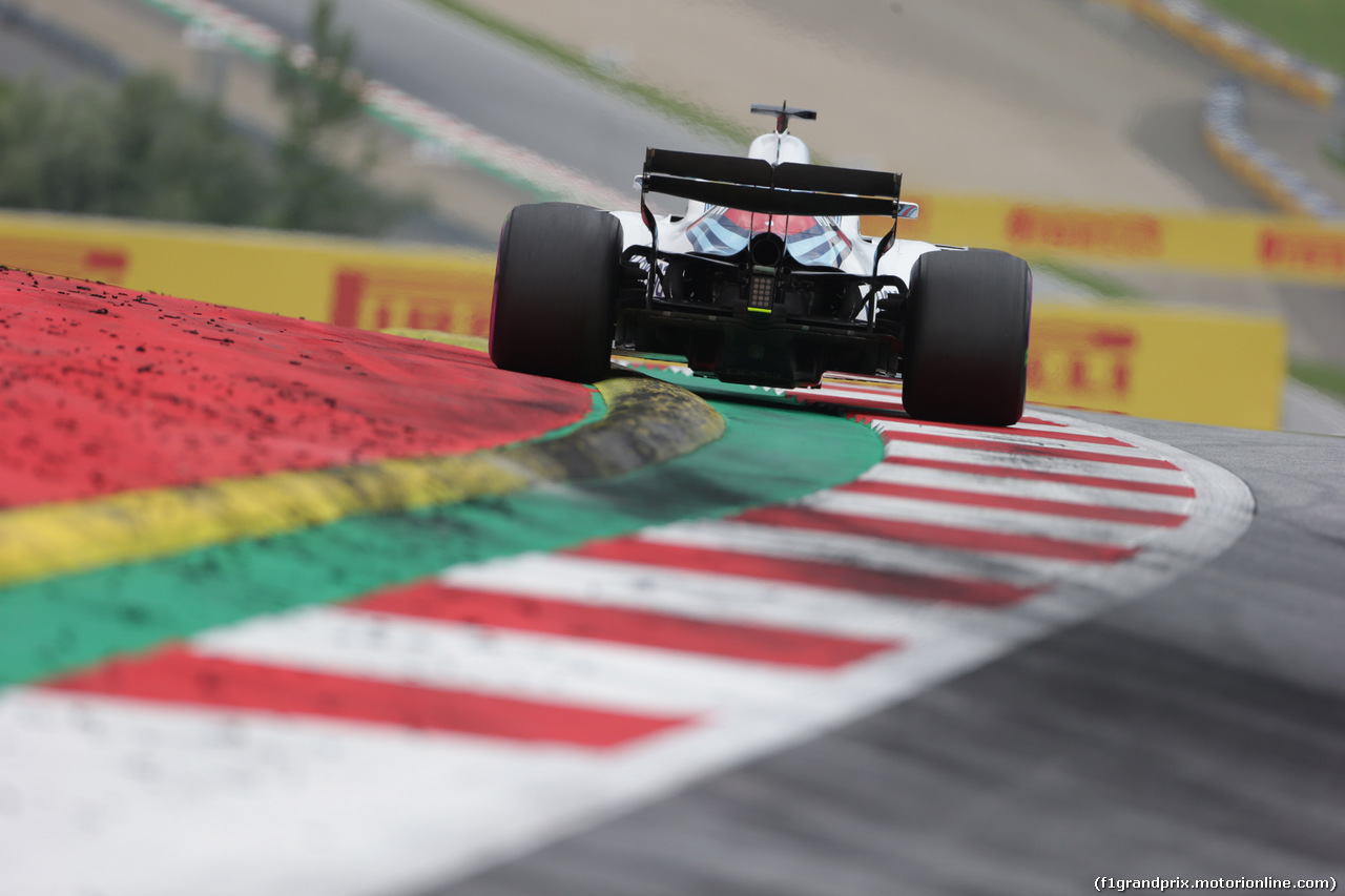 GP AUSTRIA, 30.06.2018- Prove Libere 3, Lance Stroll (CDN) Williams FW41