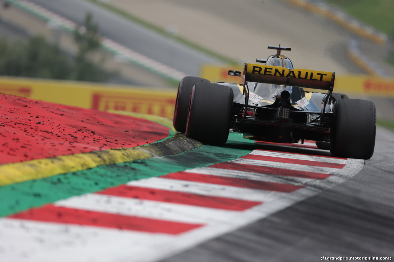 GP AUSTRIA, 30.06.2018- Prove Libere 3, Nico Hulkenberg (GER) Renault Sport F1 Team RS18