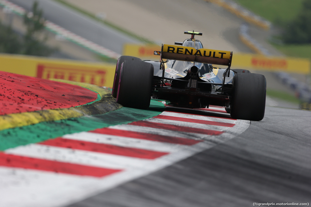 GP AUSTRIA, 30.06.2018- Prove Libere 3, Carlos Sainz Jr (ESP) Renault Sport F1 Team RS18