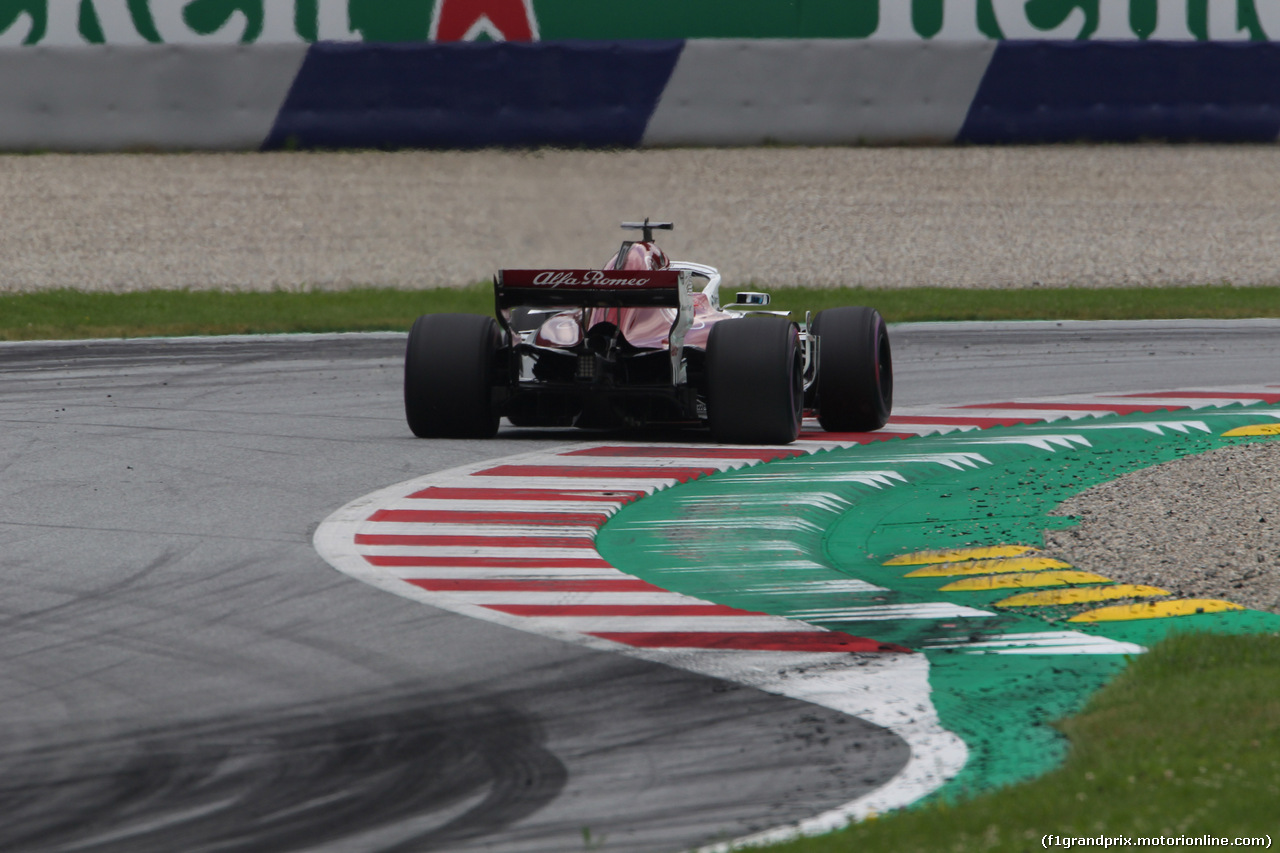 GP AUSTRIA, 30.06.2018- Prove Libere 3, Marcus Ericsson (SUE) Alfa Romeo Sauber C37