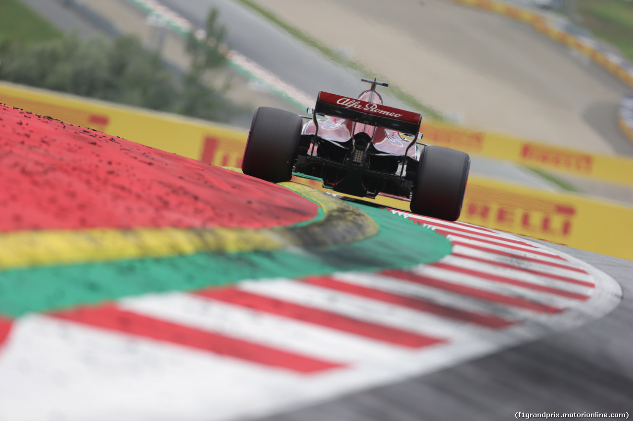 GP AUSTRIA, 30.06.2018- Prove Libere 3, Charles Leclerc (GER) Alfa Romeo Sauber C37