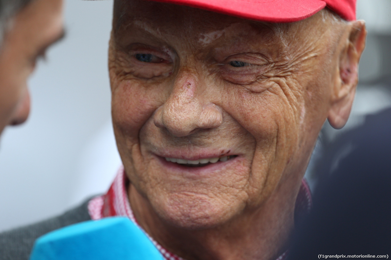 GP AUSTRIA, 30.06.2018- Niki Lauda (AUT) Mercedes Non-Executive Chairman