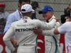 GP AUSTRIA, 30.06.2018- Qualifiche, Festeggiamenti in parc fermee, Valtteri Bottas (FIN) Mercedes AMG F1 W09 e Lewis Hamilton (GBR) Mercedes AMG F1 W09