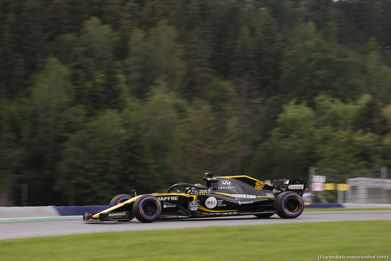 GP AUSTRIA, 28.06.2018- free Practice 1, Nico Hulkenberg (GER) Renault Sport F1 Team RS18