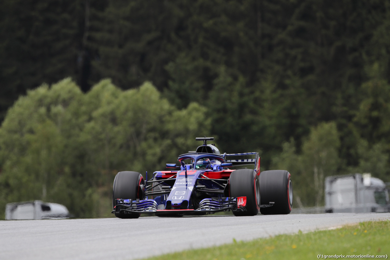 GP AUSTRIA, 28.06.2018- free Practice 1, Brendon Hartley (FRA) Scuderia Toro Rosso STR13