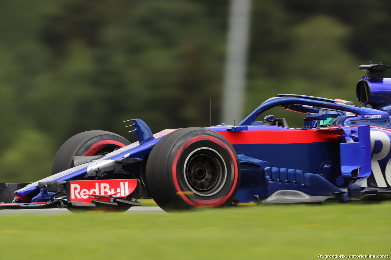 GP AUSTRIA, 28.06.2018- free Practice 1, Brendon Hartley (FRA) Scuderia Toro Rosso STR13