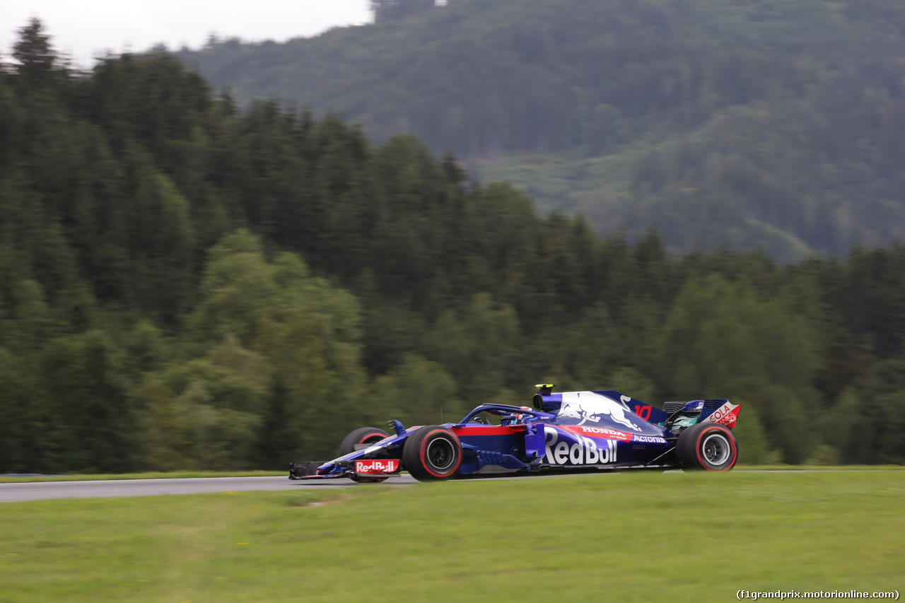 GP AUSTRIA, 28.06.2018- free Practice 1, Pierre Gasly (FRA) Scuderia Toro Rosso STR13