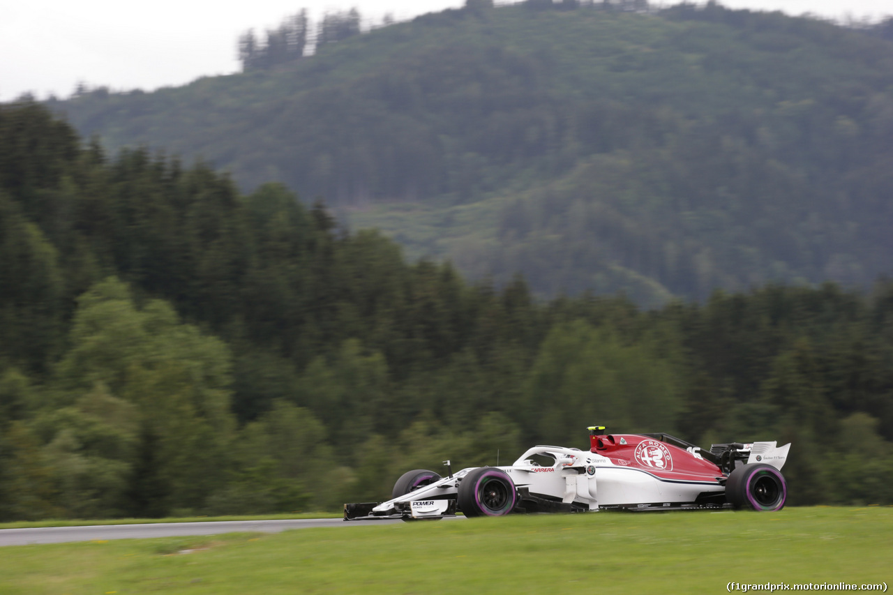 GP AUSTRIA, 28.06.2018- free Practice 1, Charles Leclerc (GER) Alfa Romeo Sauber C37