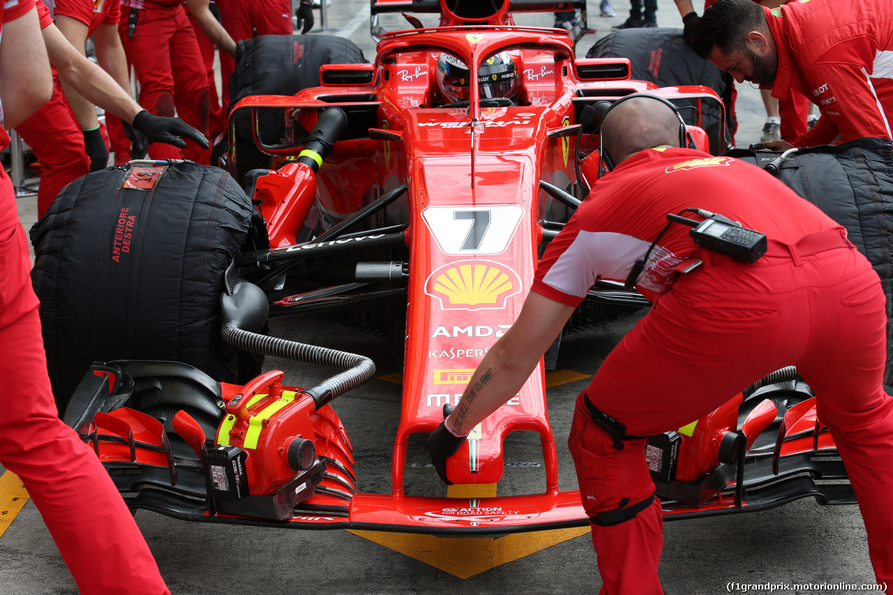 GP AUSTRIA, 29.06.2018- Prove Libere 1, Kimi Raikkonen (FIN) Ferrari SF71H