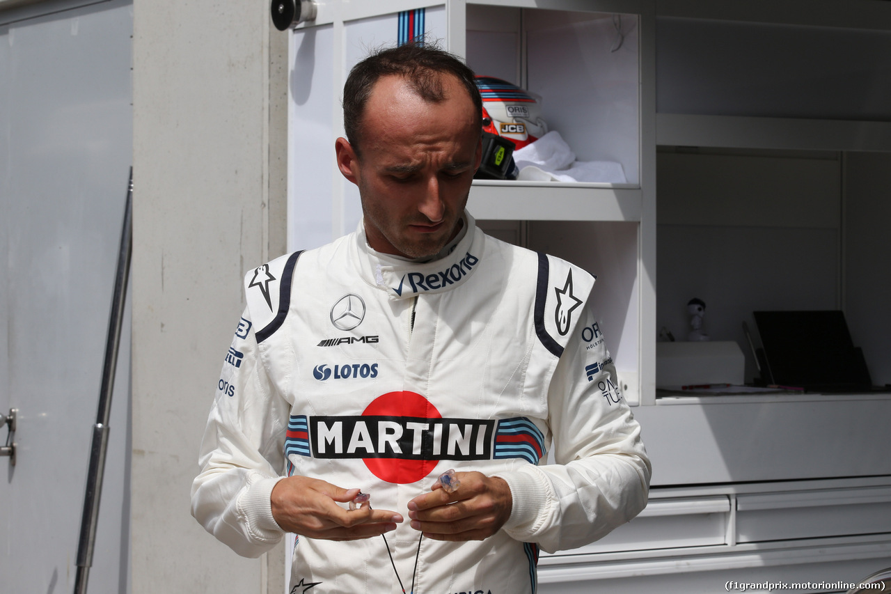 GP AUSTRIA, 29.06.2018- Prove Libere 1, Robert Kubica (POL) Williams Reserve e Development Driver